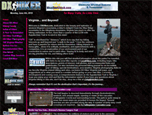 Tablet Screenshot of dxhiker.com